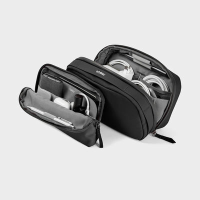 Organizer na akcesoria ORBITKEY 2-in-1 Tech Pouch Czarny