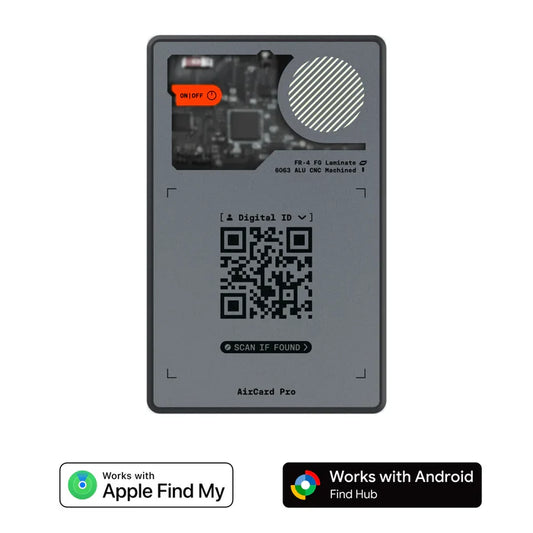 AirCard™ Pro ultracienka lokalizator Bluetooth (Apple+Android)