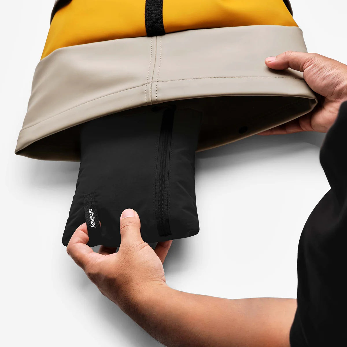 Składana torba podróżna ORBITKEY Foldable Duffel (55L) Czarna