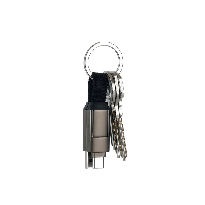 Kabel brelok (6 w 1) ROLLING SQUARE InCharge 6 Czarny