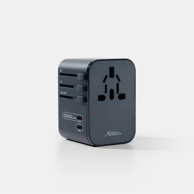 Adapter podróżny do ładowania MATADOR - czarny