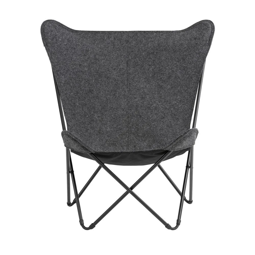 Fotel motylkowy SPHINX szary Lafuma Mobilier