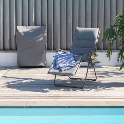 Leżak EVOLUTION BeComfort® Silver w zestawie ALL IN ONE