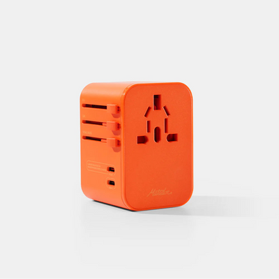 Adapter podróżny do ładowania MATADOR - pamarańczowy