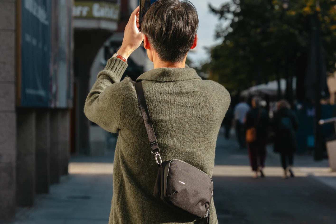 Torba podróżna na ramię ORBITKEY Sling 3L Black