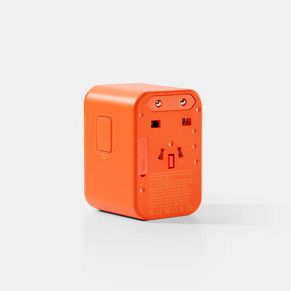 Adapter podróżny do ładowania MATADOR - pamarańczowy