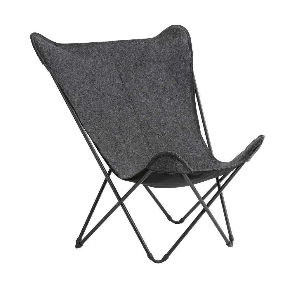 Fotel motylkowy SPHINX szary Lafuma Mobilier