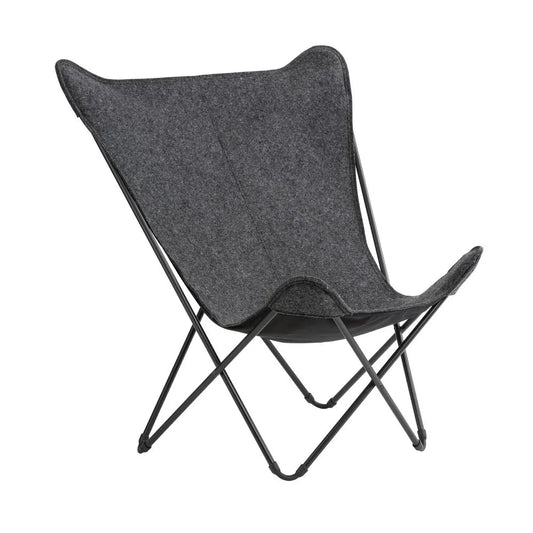 Fotel motylkowy SPHINX szary Lafuma Mobilier
