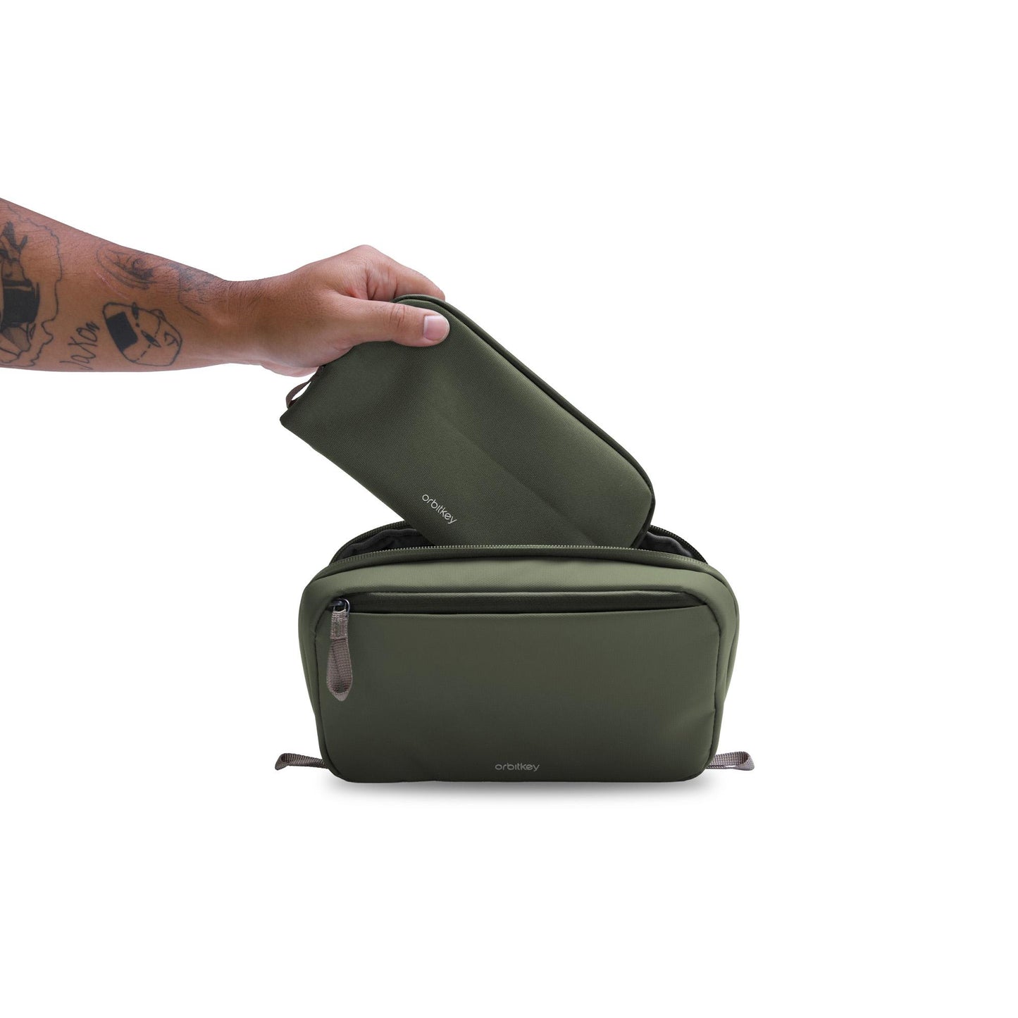 Organizer na akcesoria tech 2 w 1 ORBITKEY Olive
