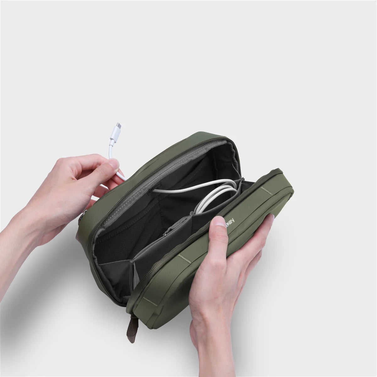 Organizer na akcesoria tech 2 w 1 ORBITKEY Olive