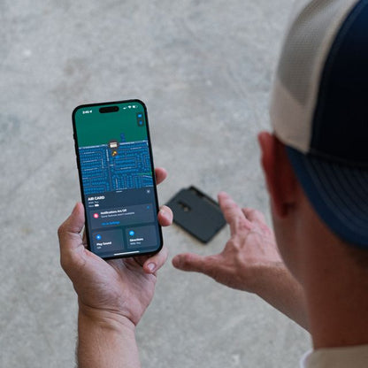 AirCard™ Pro ultracienka lokalizator Bluetooth (Apple+Android)