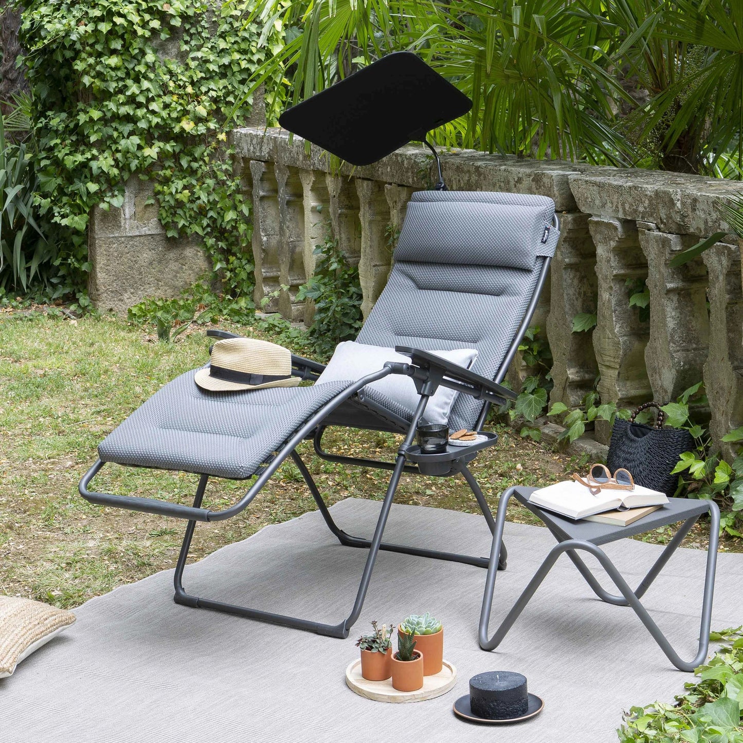 Leżak Lafuma FUTURA Becomfort® Silver